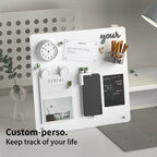 Magnetic Bulletin Board with Stand Display Board with Magnetic Clamps