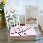 3Pcs Decorative Designer Fake Books