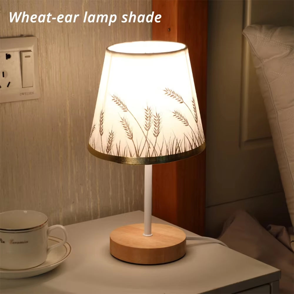 LumaHome USB Fabric Table Lamp
