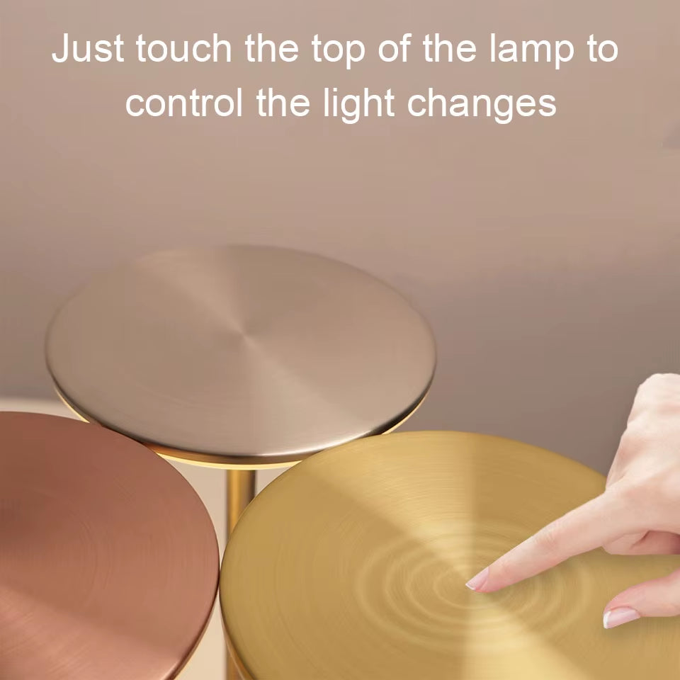 Touch sensor LED desk lamp