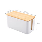 Wooden Cable Storage Box