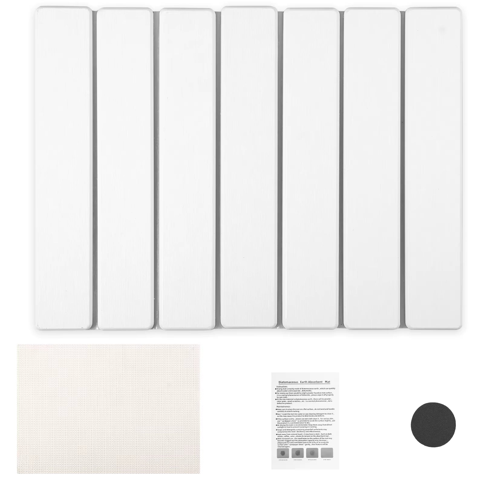 Foldable Stone Drying Mat Water Absorbent