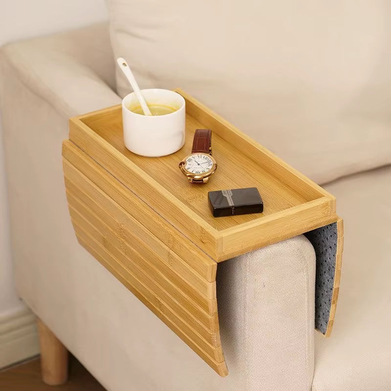 Sofa Wooden Armrest Tray