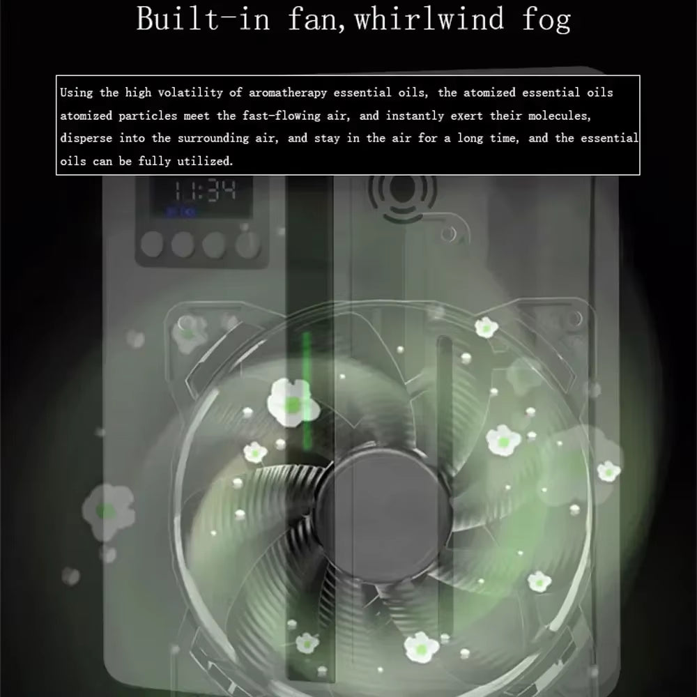 AromaAir Wall Mounted Fragrance Diffuser with Bluetooth 