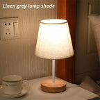 LumaHome USB Fabric Table Lamp