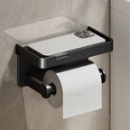 Wall Mounted Aluminum Toilet Paper Holder