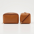 Brun Compact Manorella Sminkebag