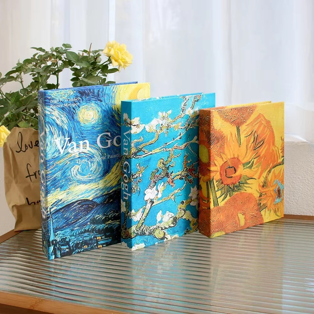 3Pcs Decorative Designer Fake Books