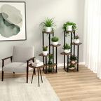 Wooden Multi Tier Plant Stand  4/5/6 Tier Flower Shelf