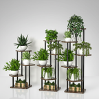 Wooden Multi Tier Plant Stand  4/5/6 Tier Flower Shelf