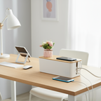 Wooden Cable Storage Box