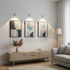 Nordic Glow Paintings Wall Light With Sensor