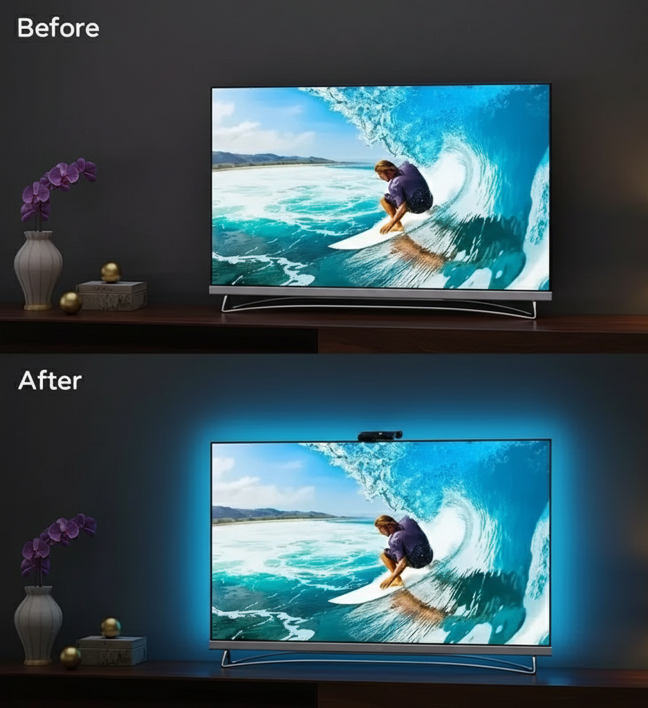 AmbiGlow LED TV Backlight Screen-Sync Lighting 