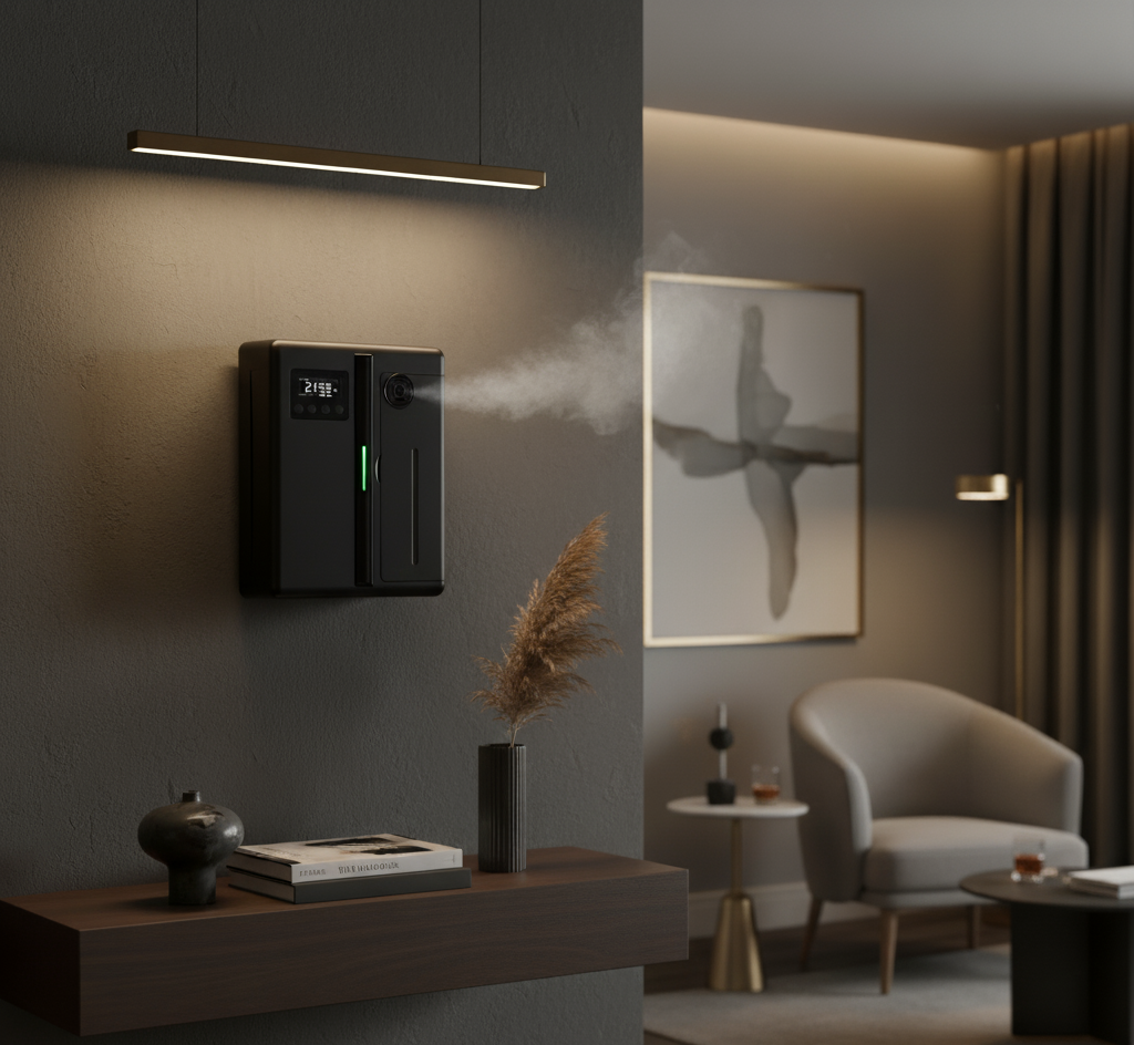 AromaAir Wall Mounted Fragrance Diffuser with Bluetooth 