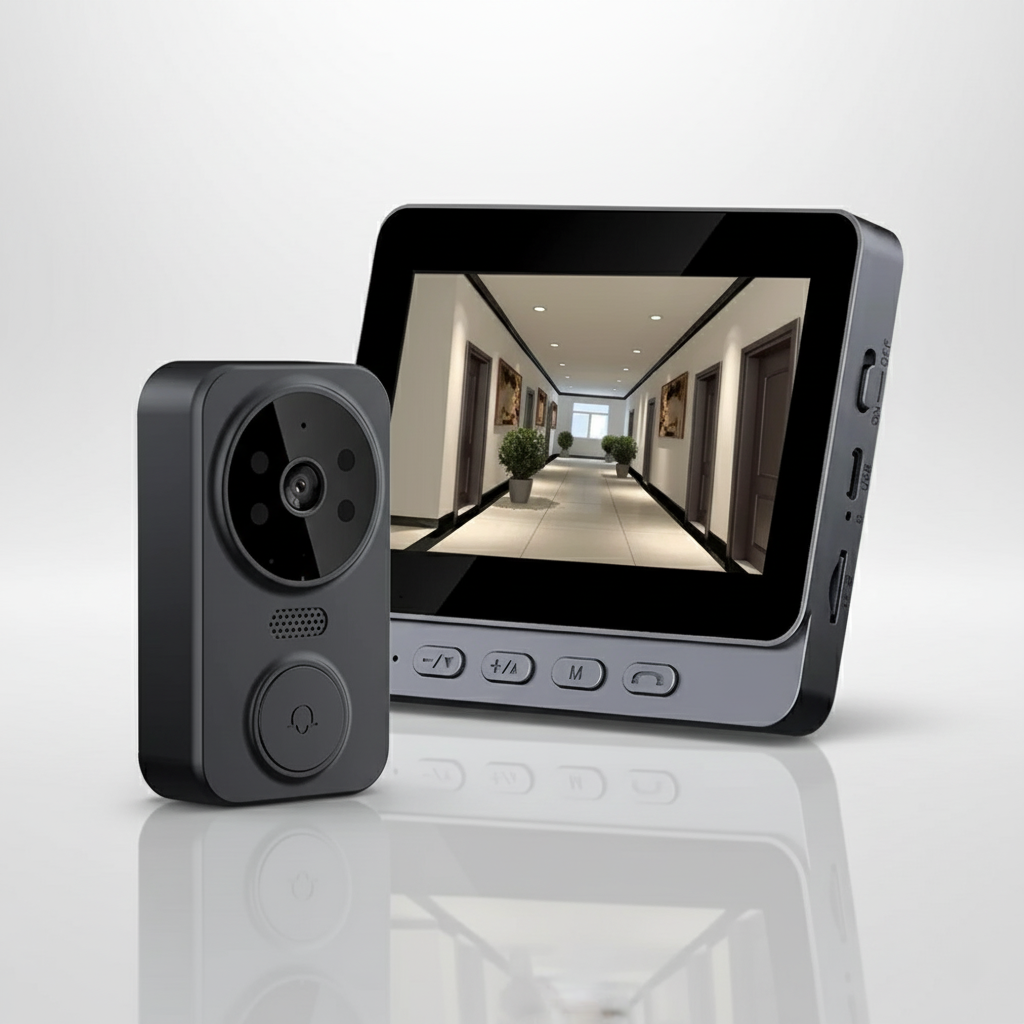 Wireless Video Doorbell with Two Way Talk & Night Vision