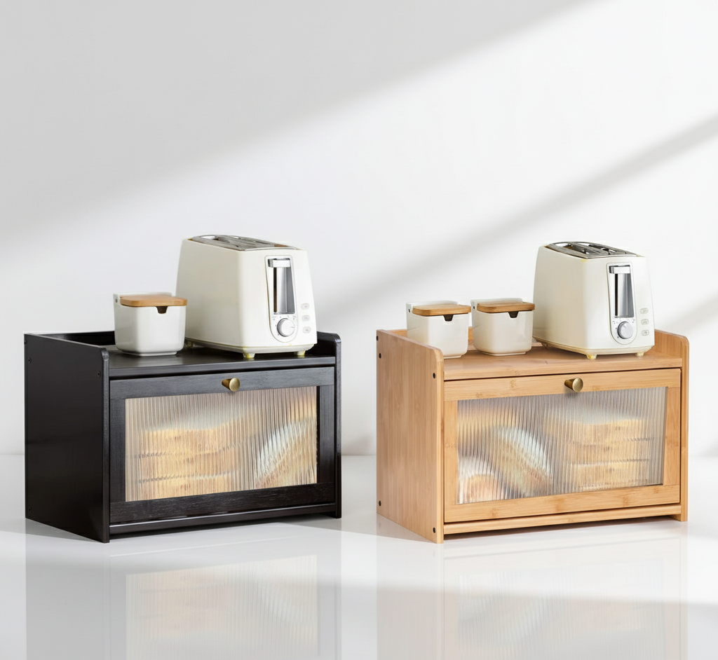  Bread Box with Clear Acrylic