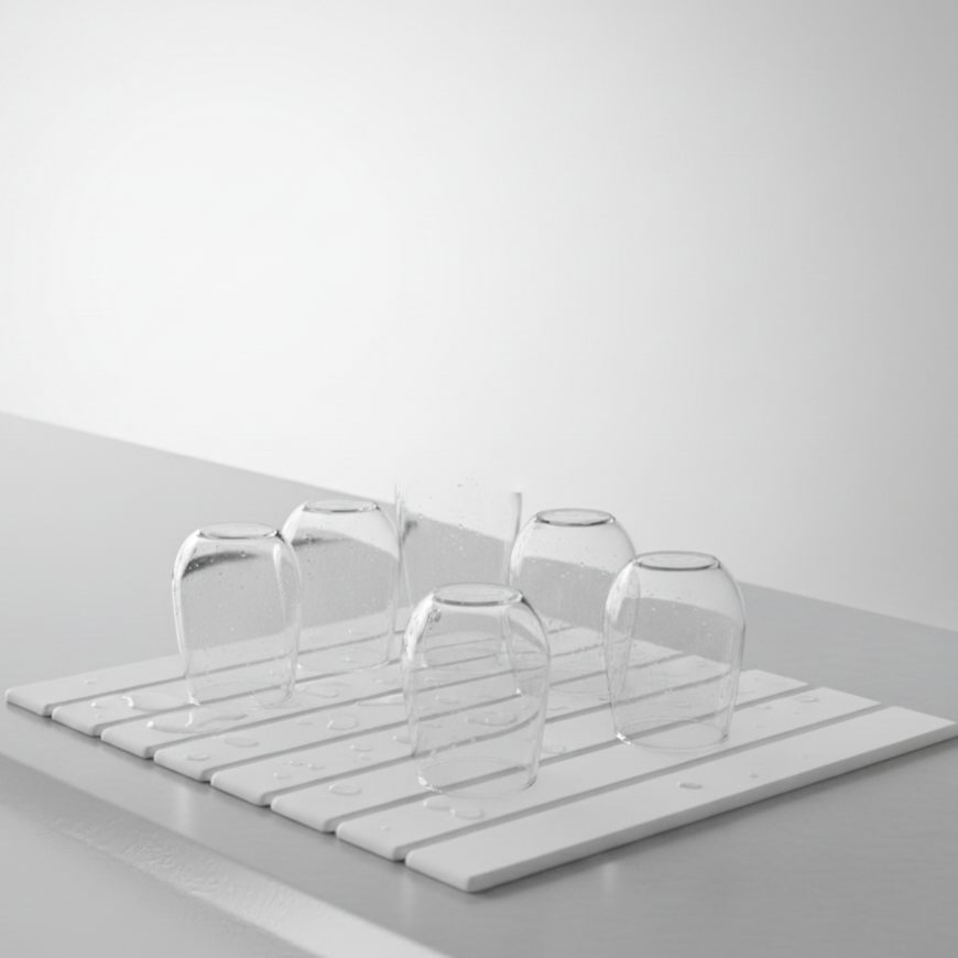 Foldable Stone Drying Mat Water Absorbent