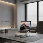 Universal Laptop Stand with Adaptor Hub and Hdmi