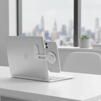 Magnetic Laptop Phone Holder Computer Mounted