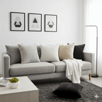 Corduroy Windmill Style Throw Pillow Cover 45x45cm