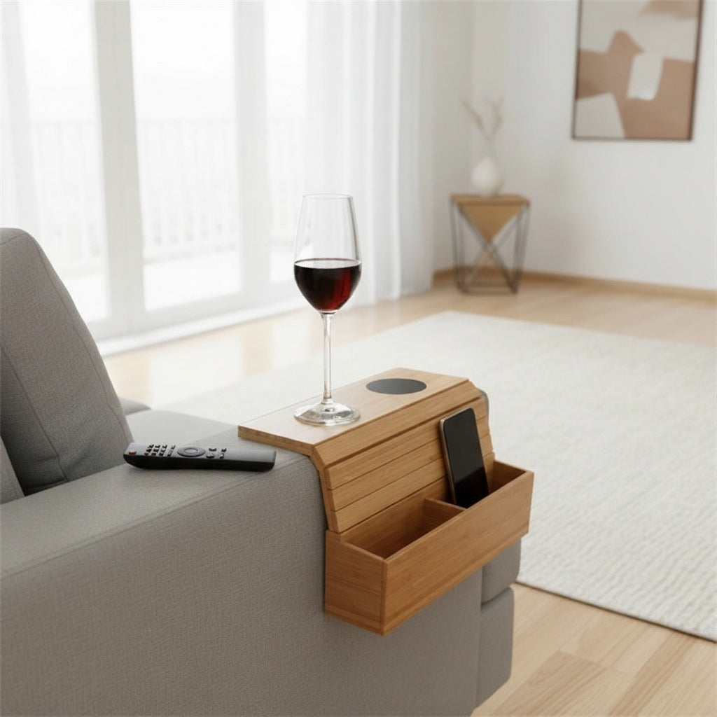 Sofa Wooden Armrest Tray