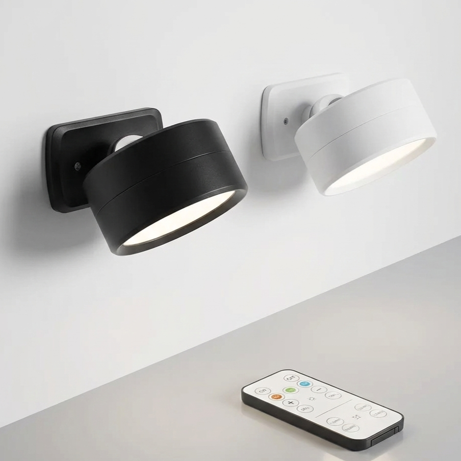 Magnetic Wall Lamp with Remote Control  