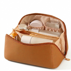 Brun Compact Manorella Sminkebag