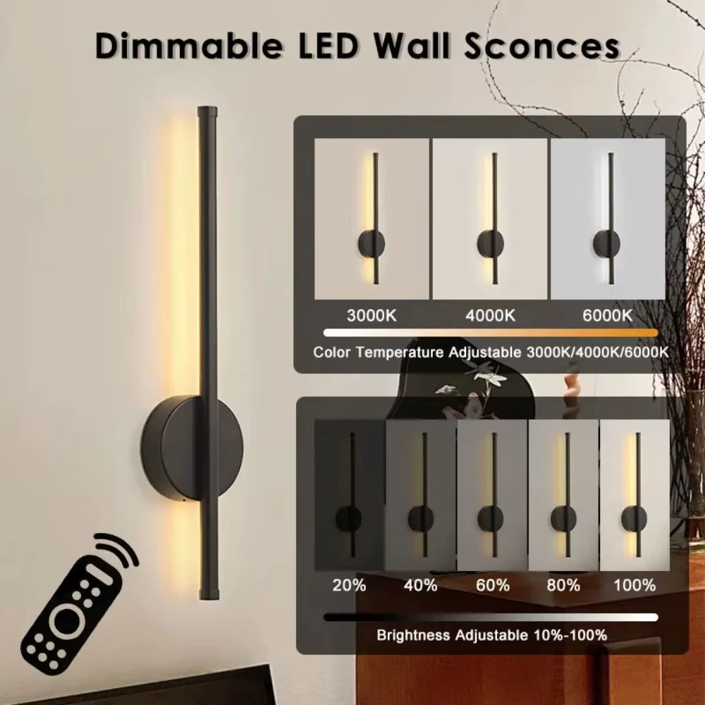 AURORA Wireless Rechargeable LED Wall Light