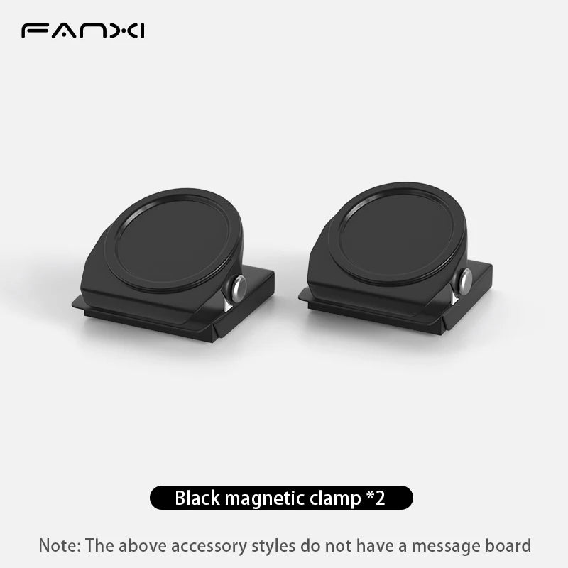 Magnetic Bulletin Board with Stand Display Board with Magnetic Clamps