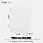 Magnetic Bulletin Board with Stand Display Board with Magnetic Clamps