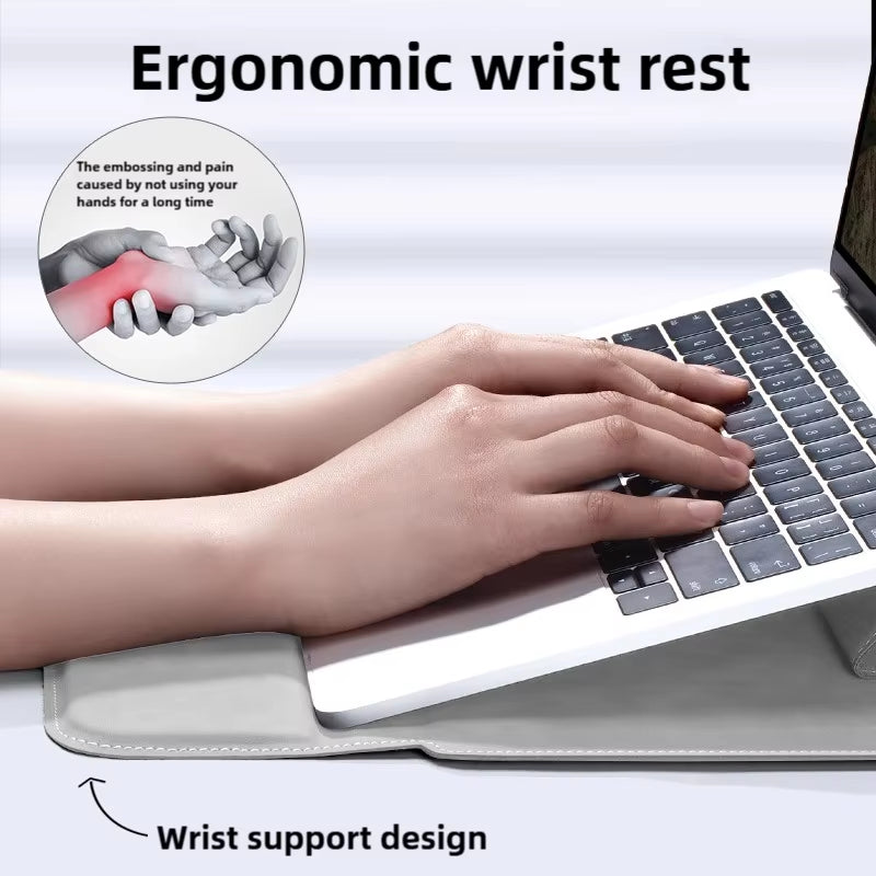 Premium PU Leather Laptop Sleeve Case