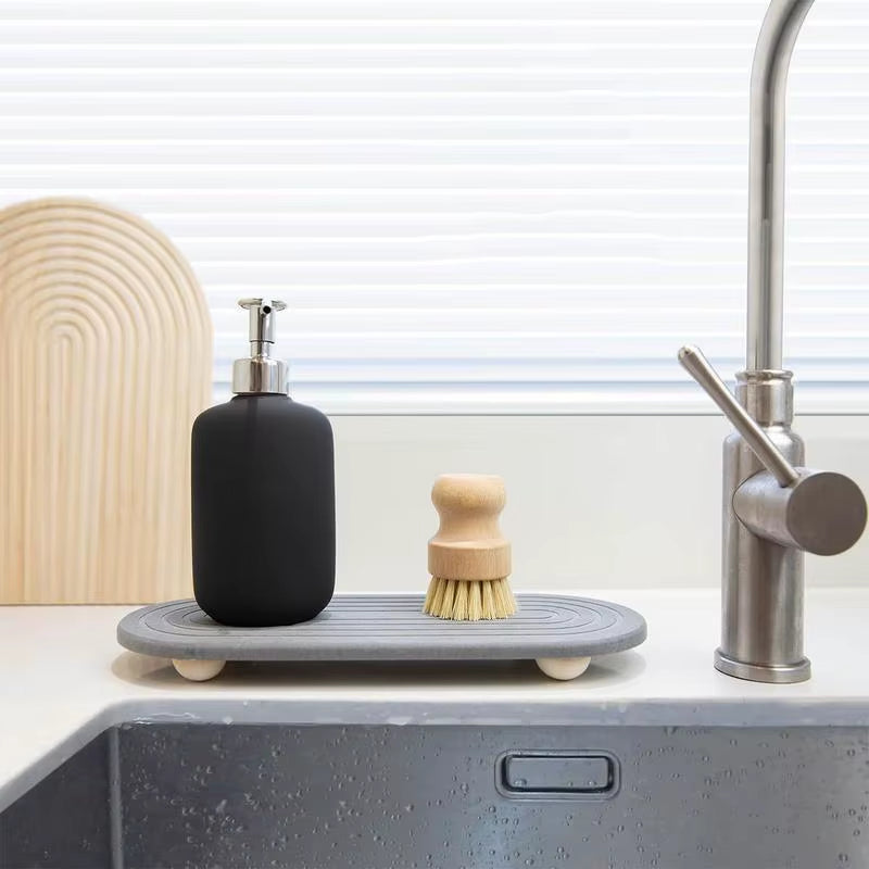 Water Absorbing Stone Counter Tray