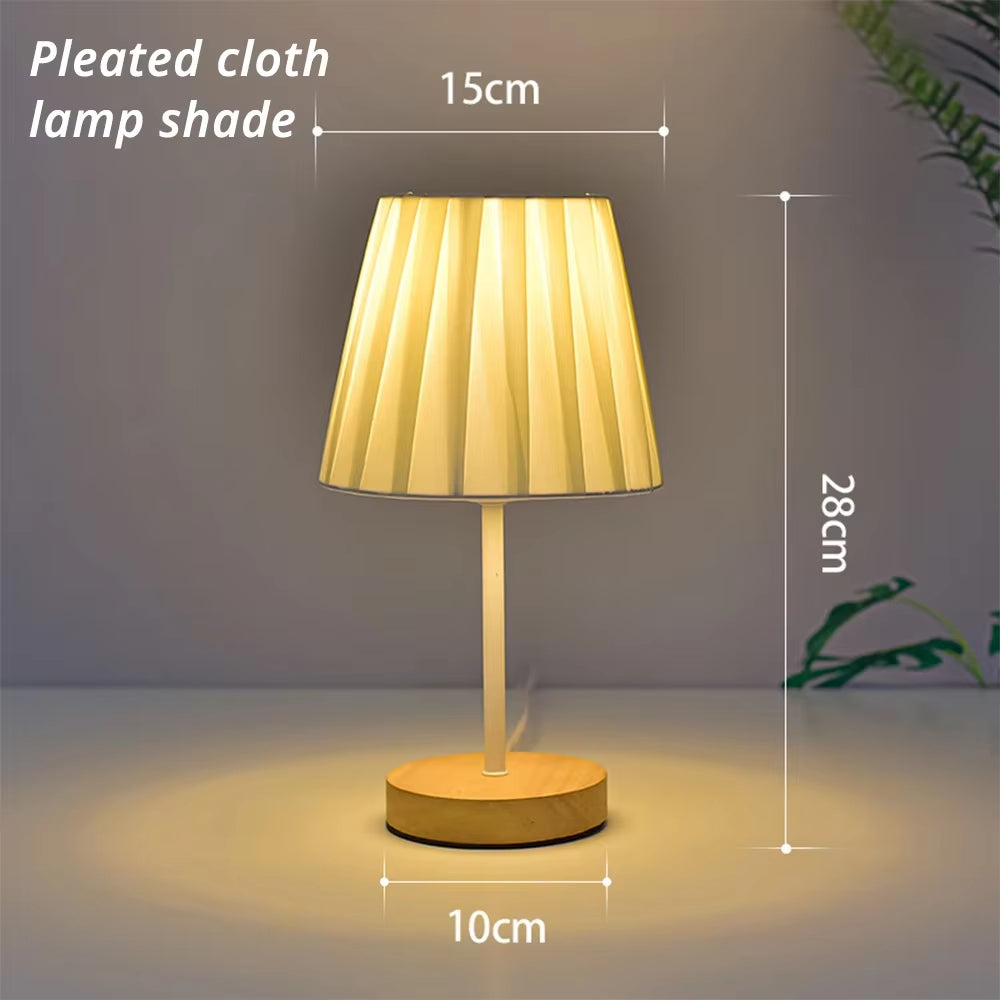 LumaHome USB Fabric Table Lamp