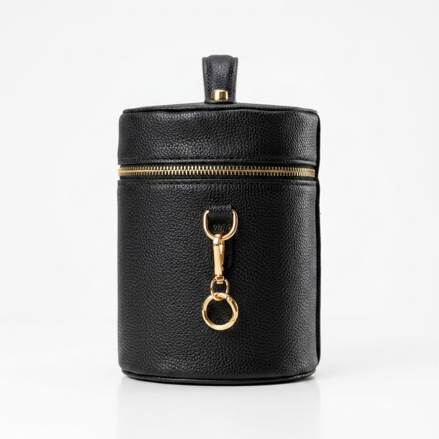 Svart Essential Manorella Sminkebag