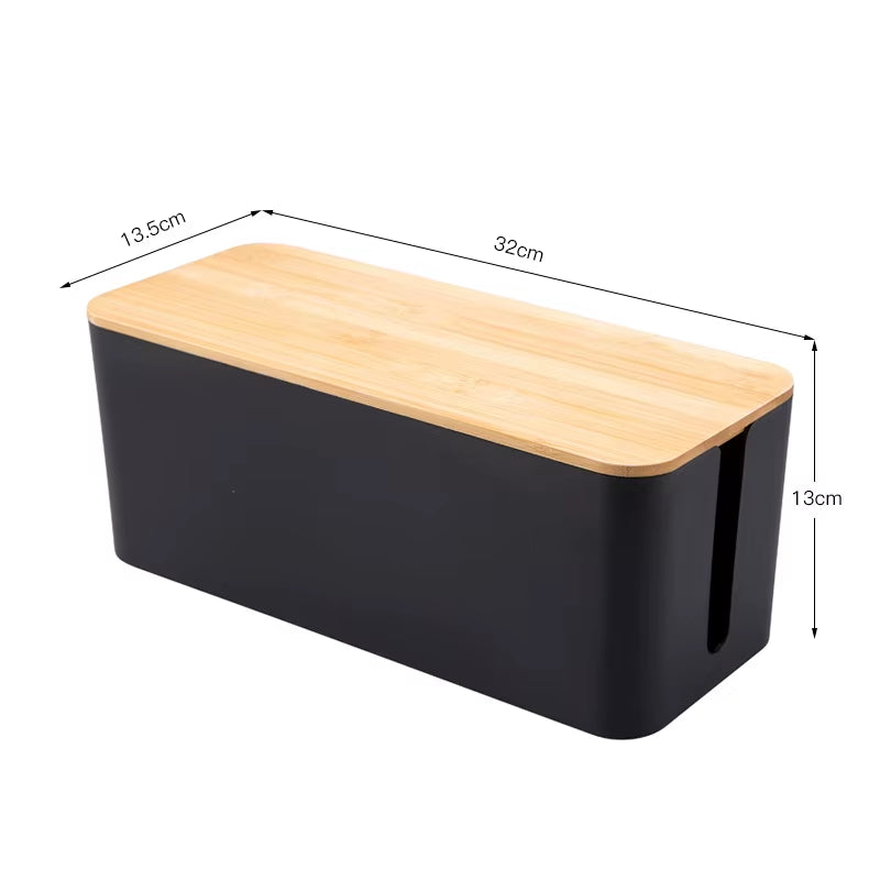Wooden Cable Storage Box