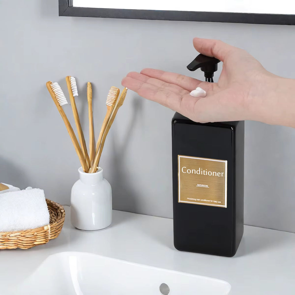 Modern Refillable Soap Bottles Set 