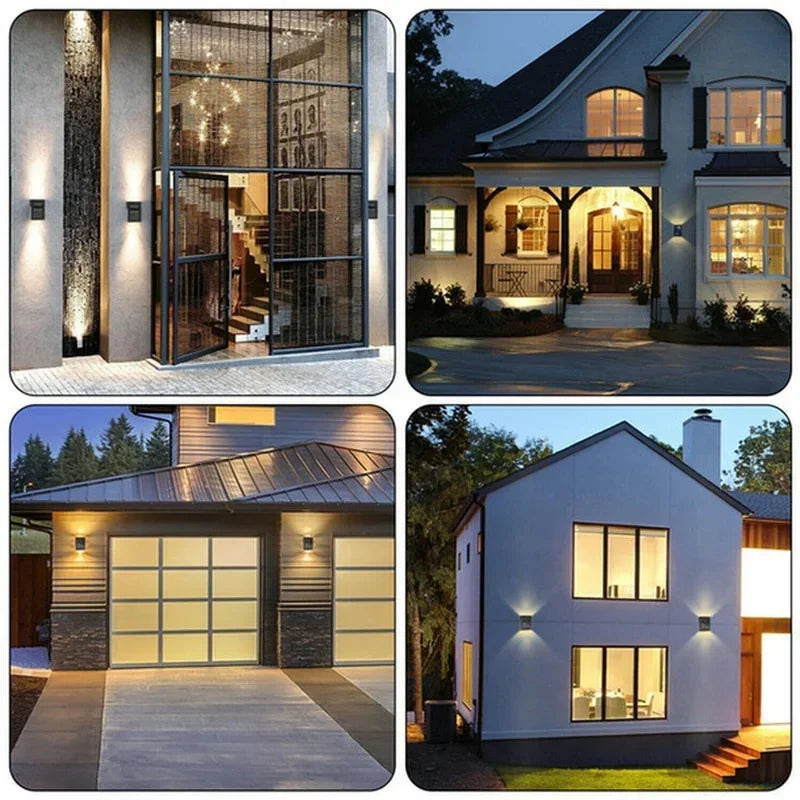 Decorativ Solar Outdoor Wall Lights