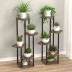 Wooden Multi Tier Plant Stand  4/5/6 Tier Flower Shelf
