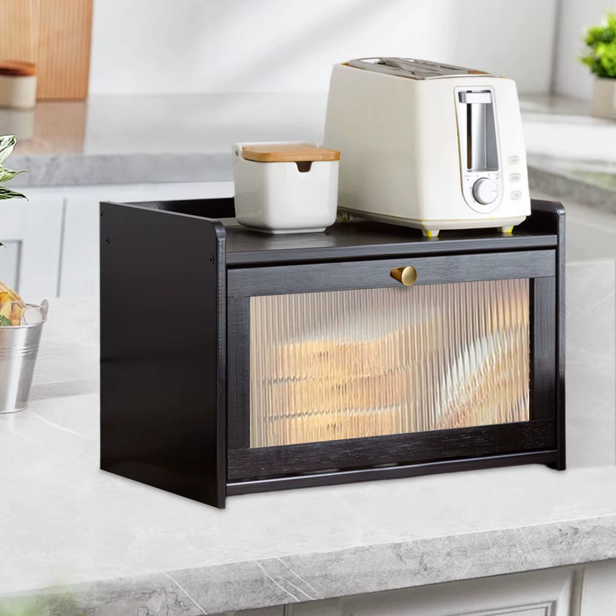  Bread Box with Clear Acrylic