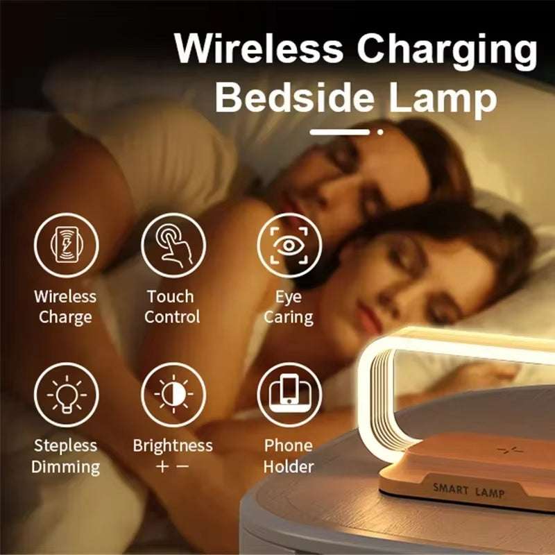 Night Light Wireless Charger & Desk Lamp