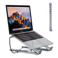 Universal Laptop Stand with Adaptor Hub and Hdmi