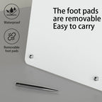 Magnetic Bulletin Board with Stand Display Board with Magnetic Clamps