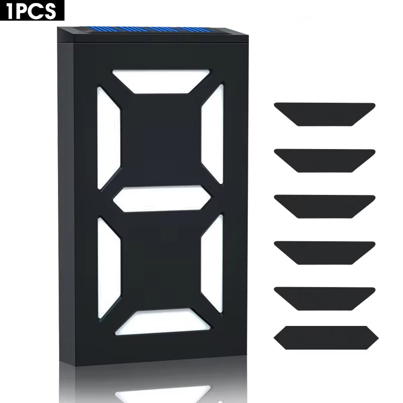 Solar Powered DIY LED House Number Sign