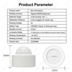 PIR Motion Sensor with App Alerts & Home Security System