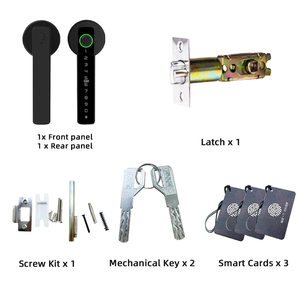  Smart Fingerprint Door Lock Digital Lock with Keypad