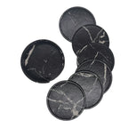 Leather Drink Coasters Set of 6