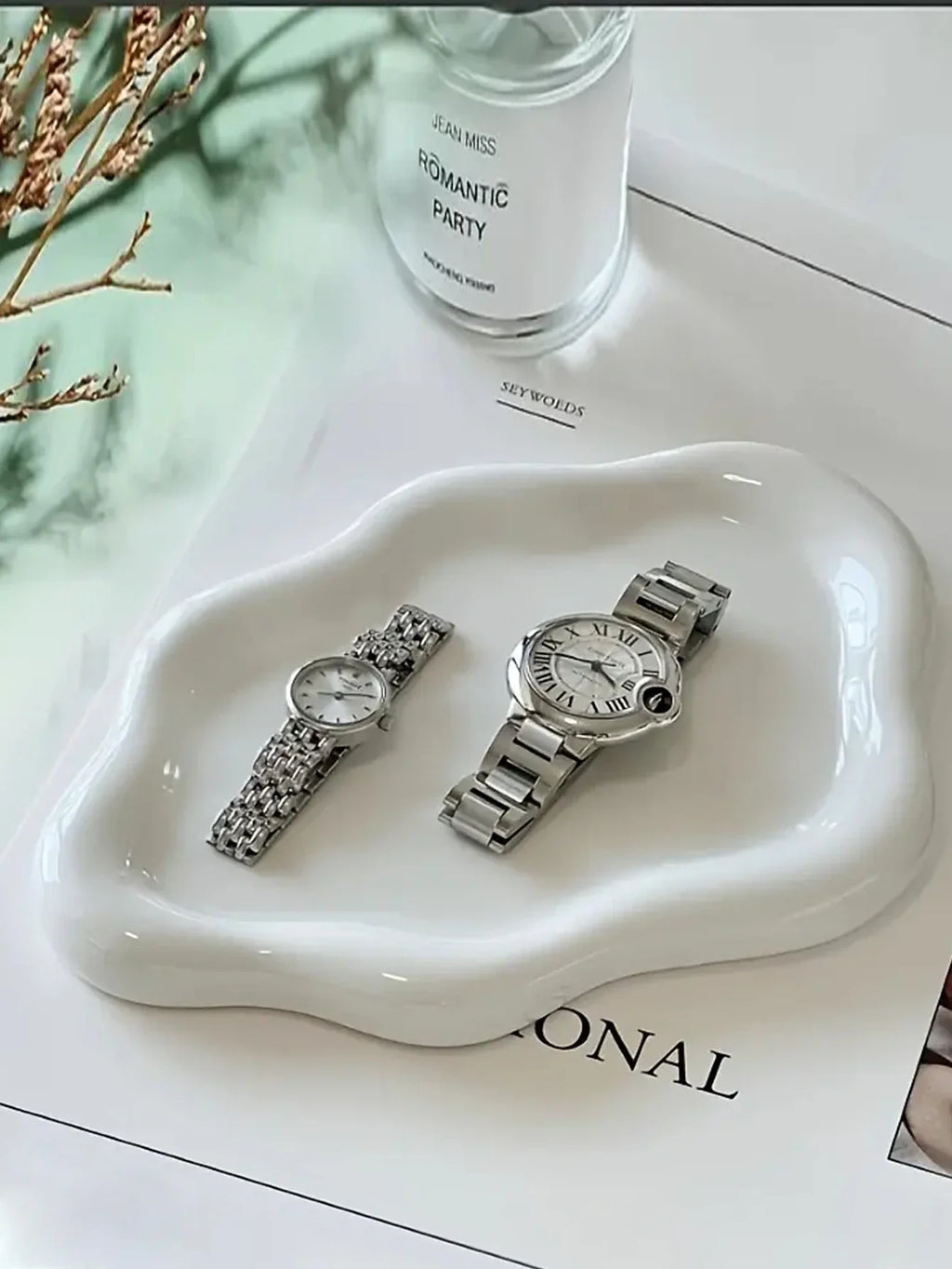 Cloud Ceramic Jewelry Tray