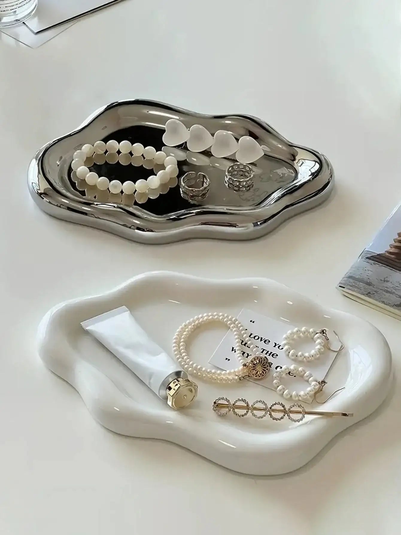 Cloud Ceramic Jewelry Tray