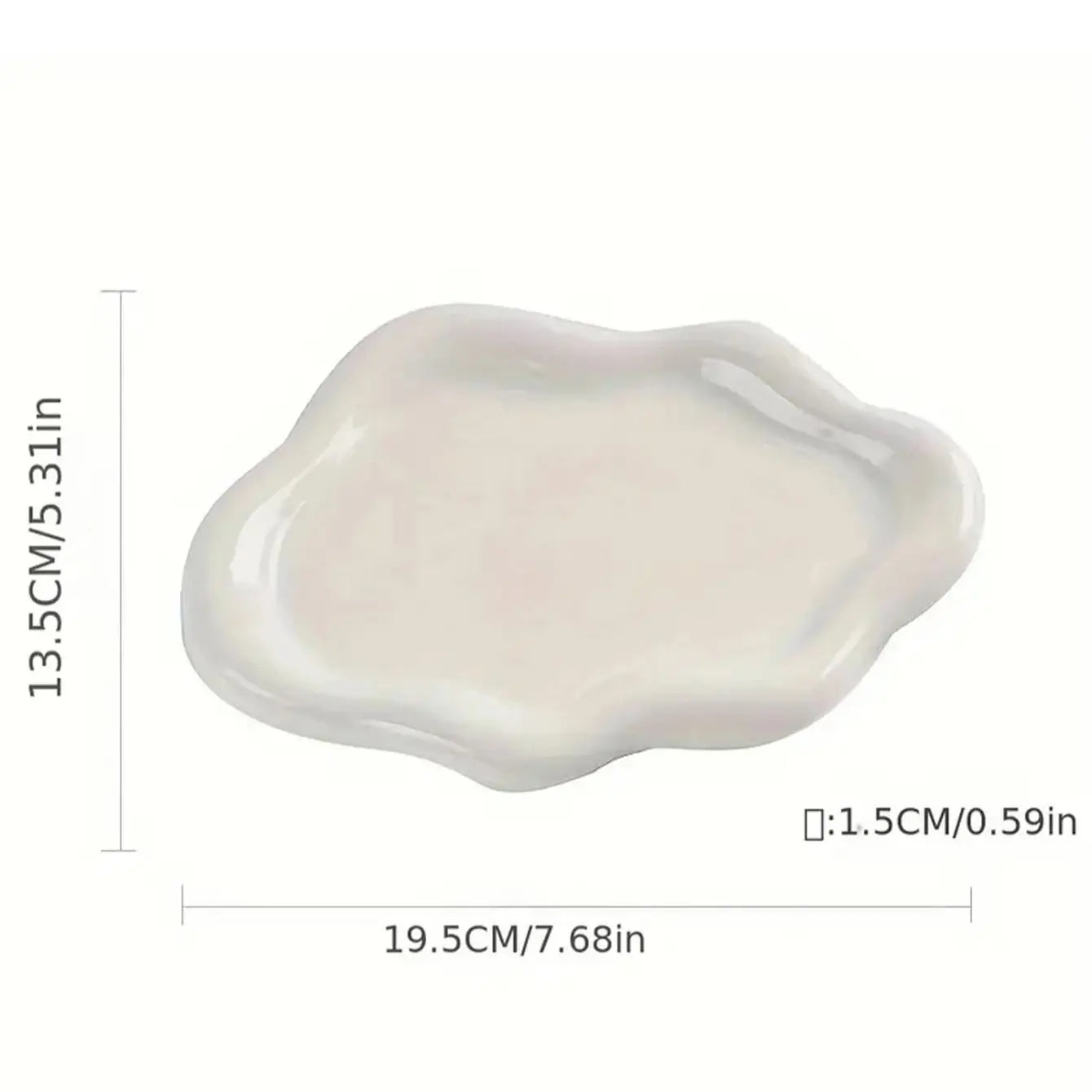 Cloud Ceramic Jewelry Tray