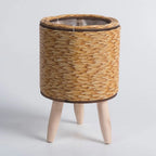 Nordic Rattan Woven Flower Pot